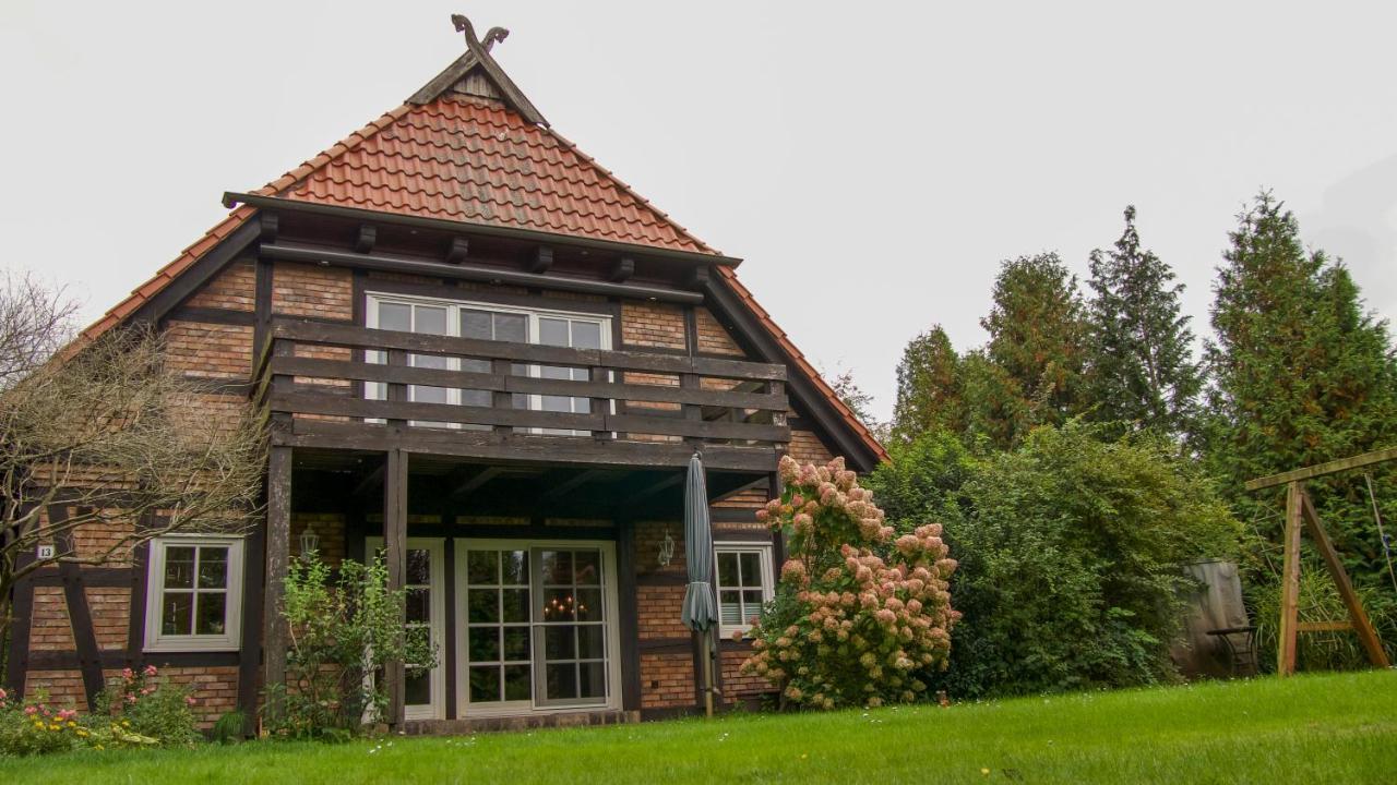 Ute'S Fachwerk Daire Wolthausen Dış mekan fotoğraf